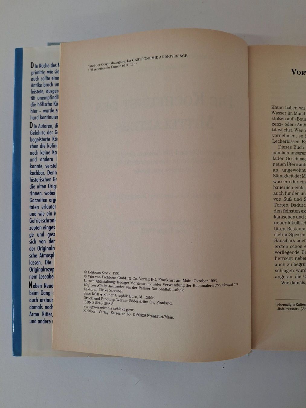 Libri: Die Kochkunst des Mittelalters – Usato da Reichenburg venduto da AK307 1
