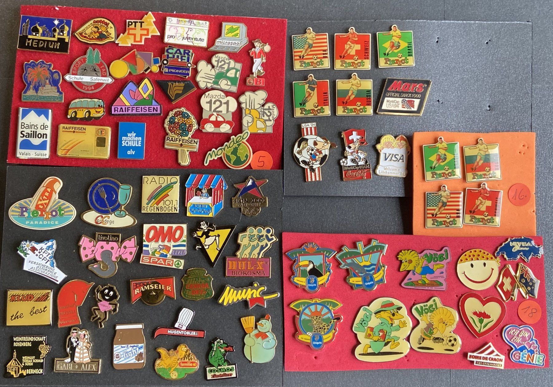 Placchette & Badge: kleine Pin Sammlung – Usato da Böckten venduto da Hansi36