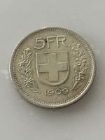 5 Franken 1969  Silber