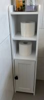 Badezimmerschrank weiss, schmal