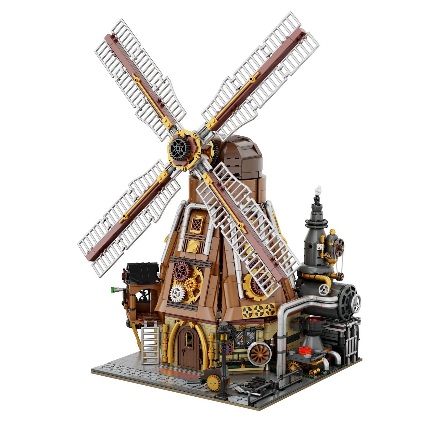 Lego Kit di costruzioni: Pantasy Jeu de construction Steampunk Windmill Workshop – Nuovo e nell'imballaggio originale da St-Imier venduto da ATTAKSHOP 1