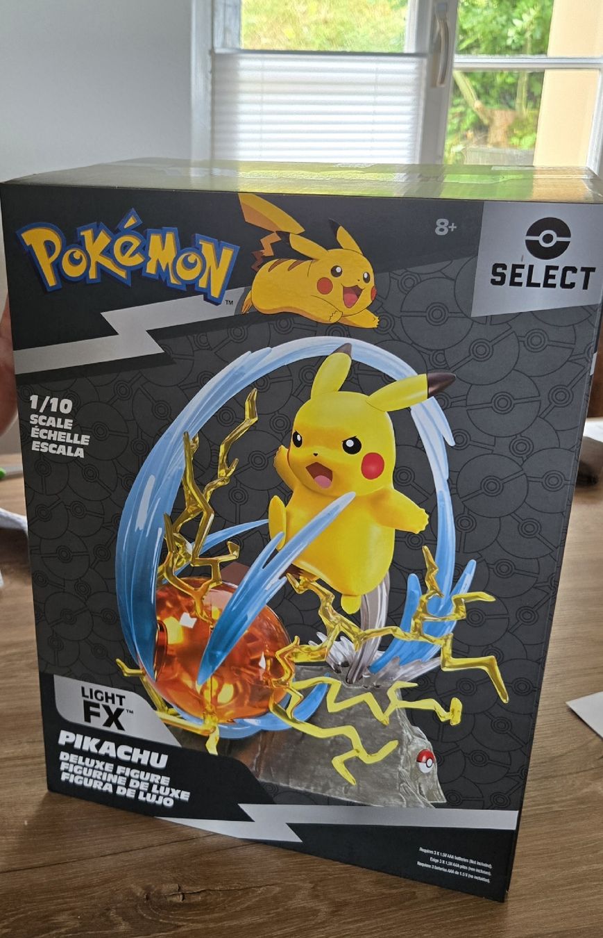 Pokémon Figuren: Pokémon Select Deluxe Figur Pikachu Light FX (mit LED) – Neu und originalverpackt aus Trogen von Brolylssj
