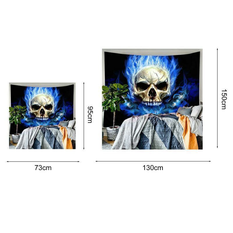 Tessuti: Wandtuch - Skull – Nuovo e nell'imballaggio originale da Kilchberg ZH venduto da Eaglebuy 1