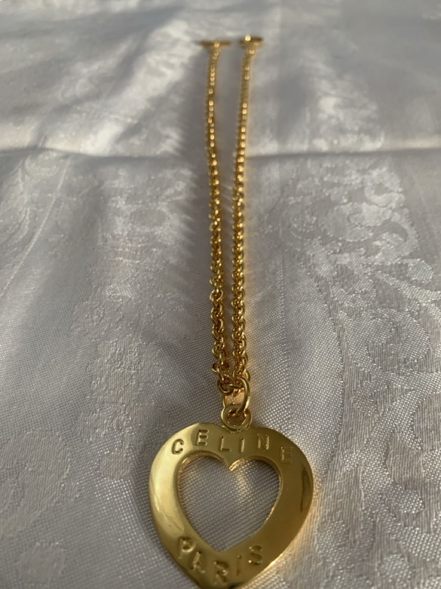 Celine Catenine: Important Celine heart necklace – Usato da Geneve venduto da Fashionpassion6 1