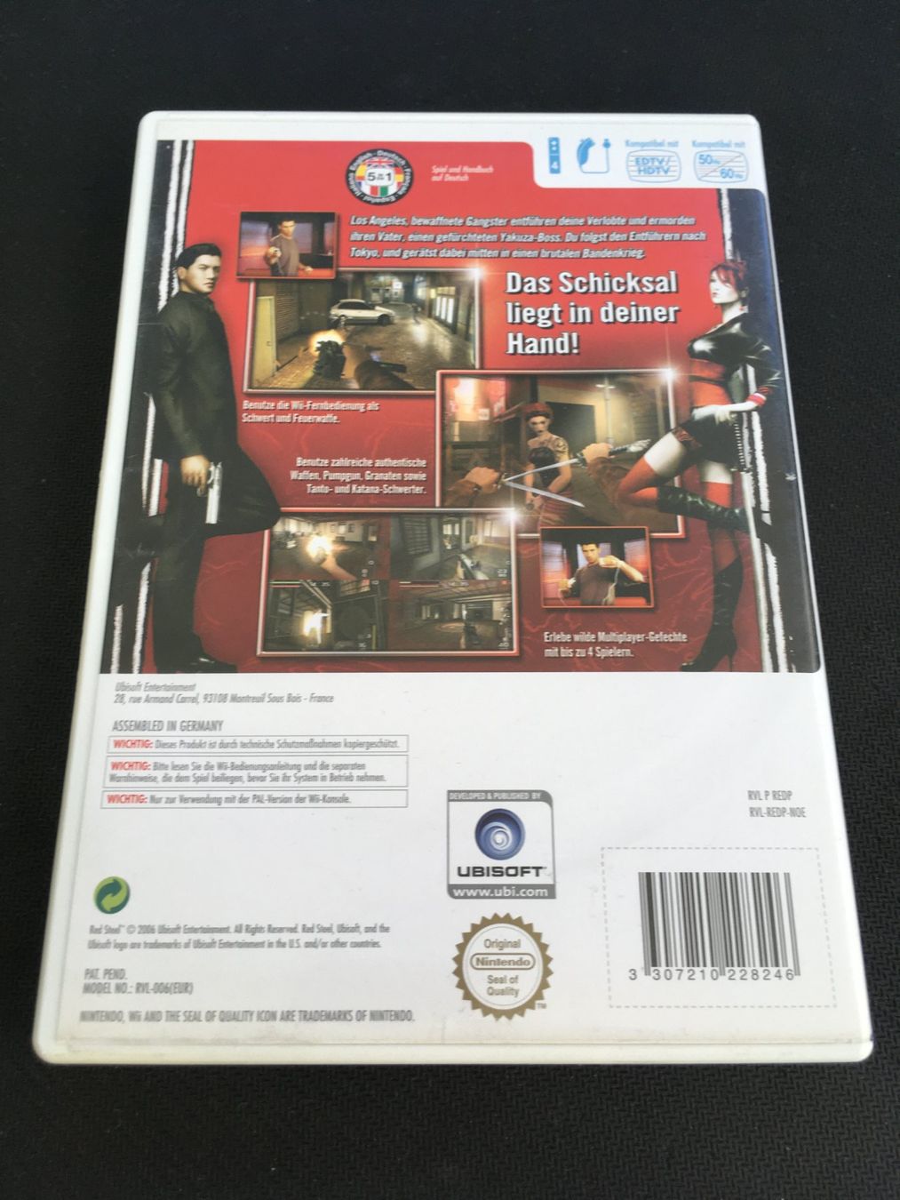 Nintendo Giochi: Red Steel - Nintendo Wii – Usato da St.Gallen venduto da Punktchen01 1