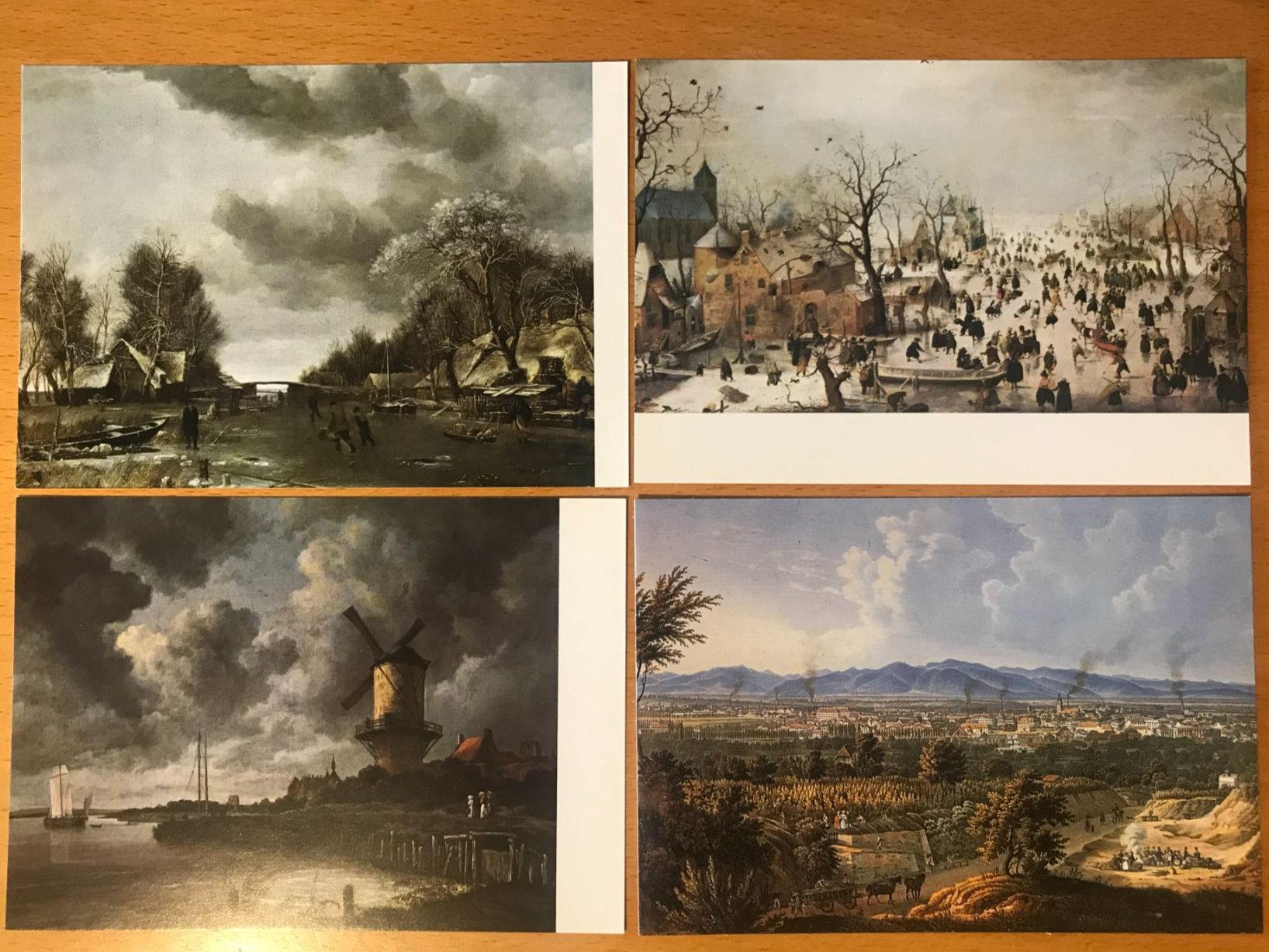 Cartoline postali: 4x Postkarten Landschaftsmotive – Usato da Luzern venduto da mey_s13