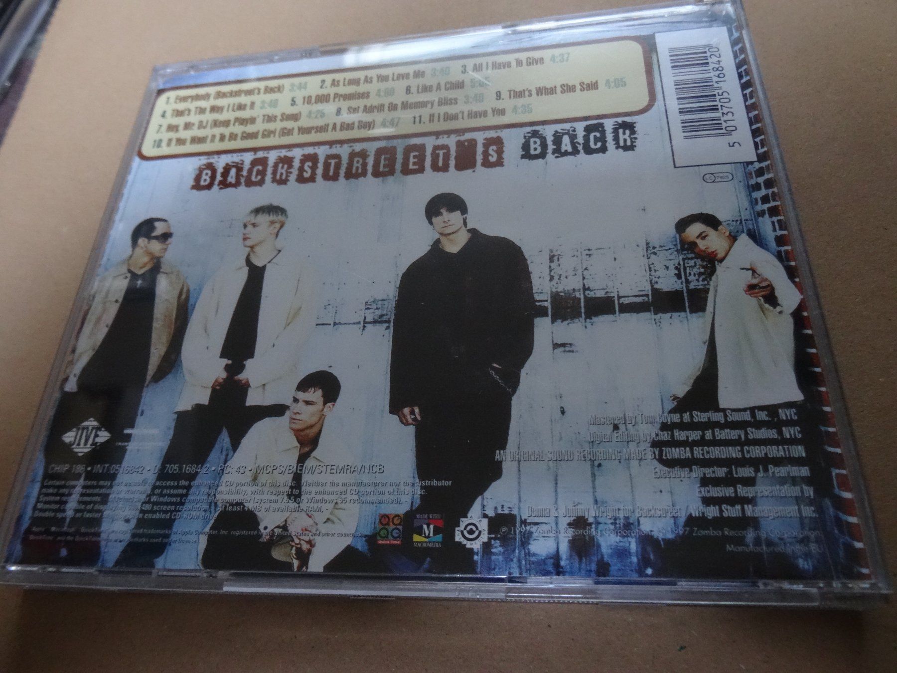 CD: Backstreet Boys -Backstreet's Back CD – Usato da Olten venduto da Disc-Ausverkauf 1
