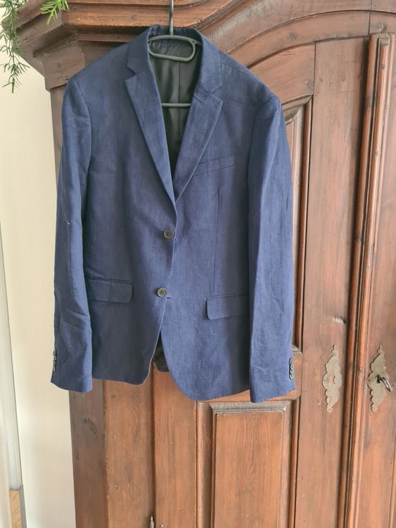 Herren Sakko Slim Fit - Business Blazer Mit 1-Knopf Für Hochzeit & Büro