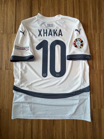 Original Xhaka Schweiz Nationalmannschaft 2024 Trikot M
