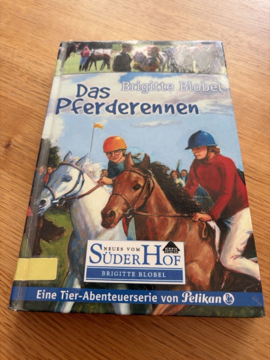 Bücher: Brigitte Blobel: Das Pferderennen – Gebraucht aus Galgenen von Hawaii021