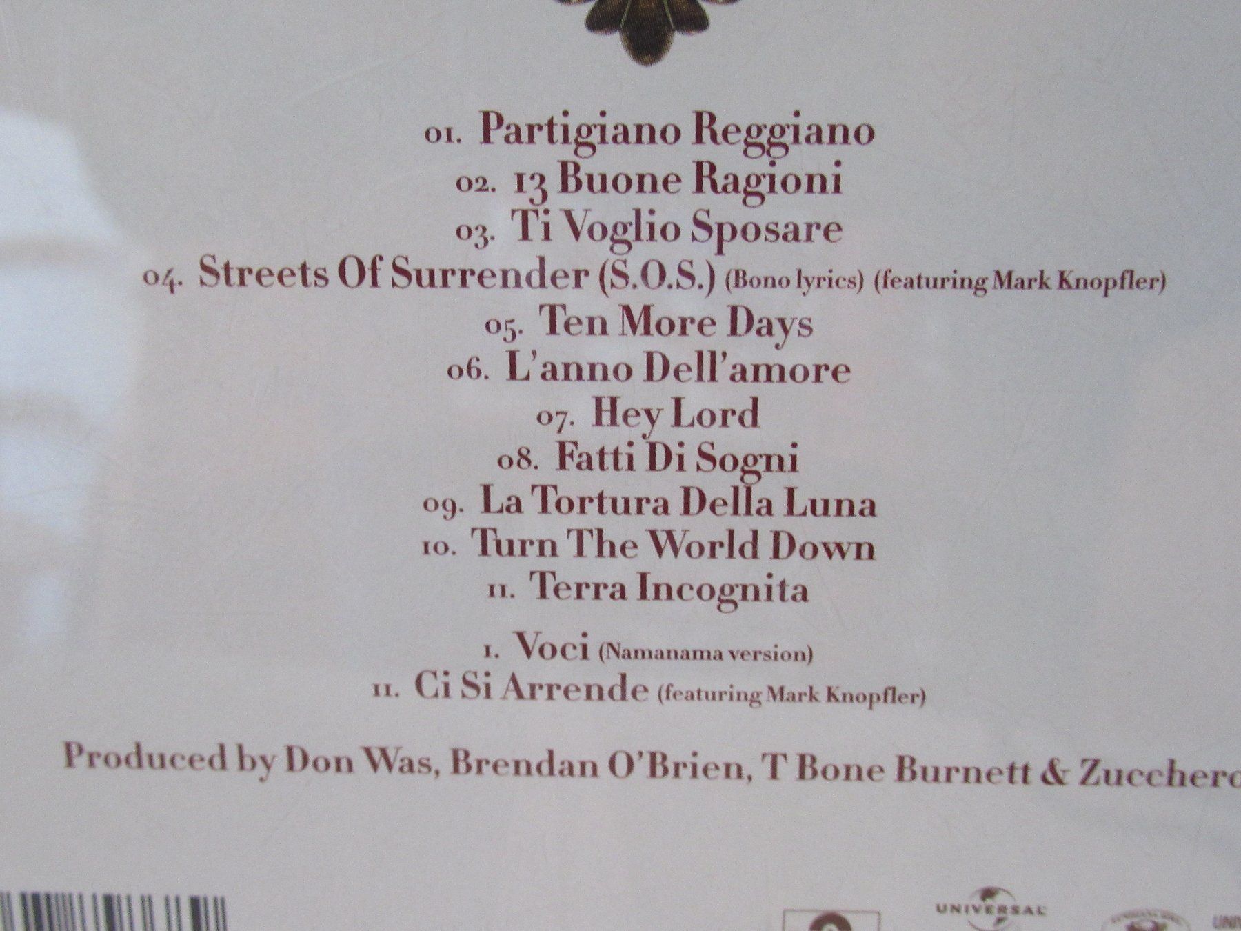 CDs: ZUCCHERO - BLACK CAT – D'occasion à Grône par Mire01 1