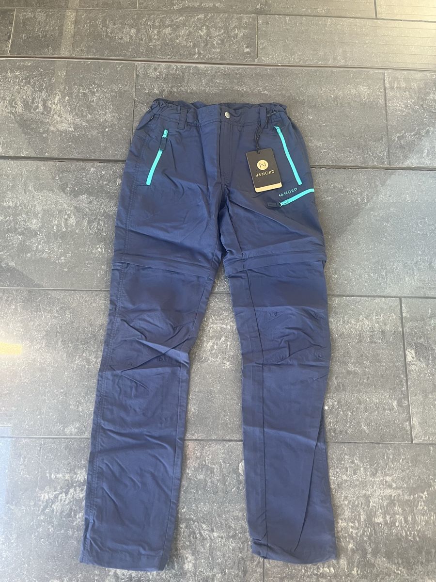 46 Nord Pantaloni: Wanderhose NEU - Grösse 164 - blau – Nuovo e nell'imballaggio originale da langendorf venduto da smartis30