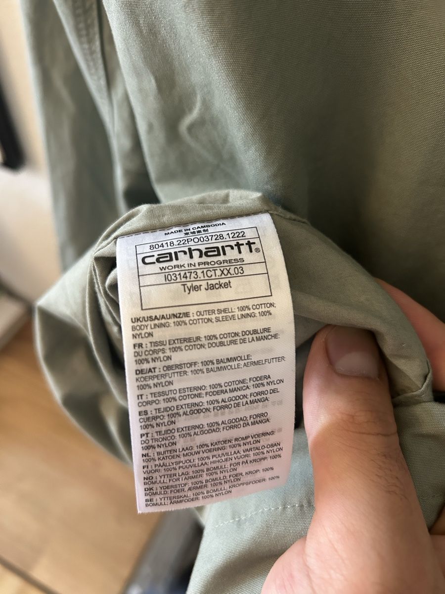 Carhartt Giacche: Carhartt Jacket L, never worn, yucca green – Nuovo e nell'imballaggio originale da Genève venduto da manzanitaa 3