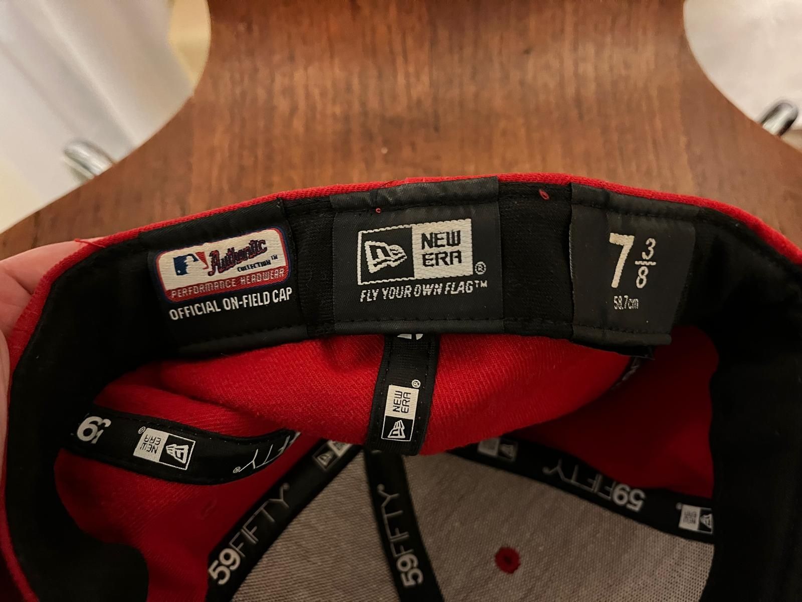 Copricapi, berretti & cappellini: Baseball Cap Gr. 7 3/8 – Nuovo (secondo la descrizione) da Lenzburg venduto da Rama010 2