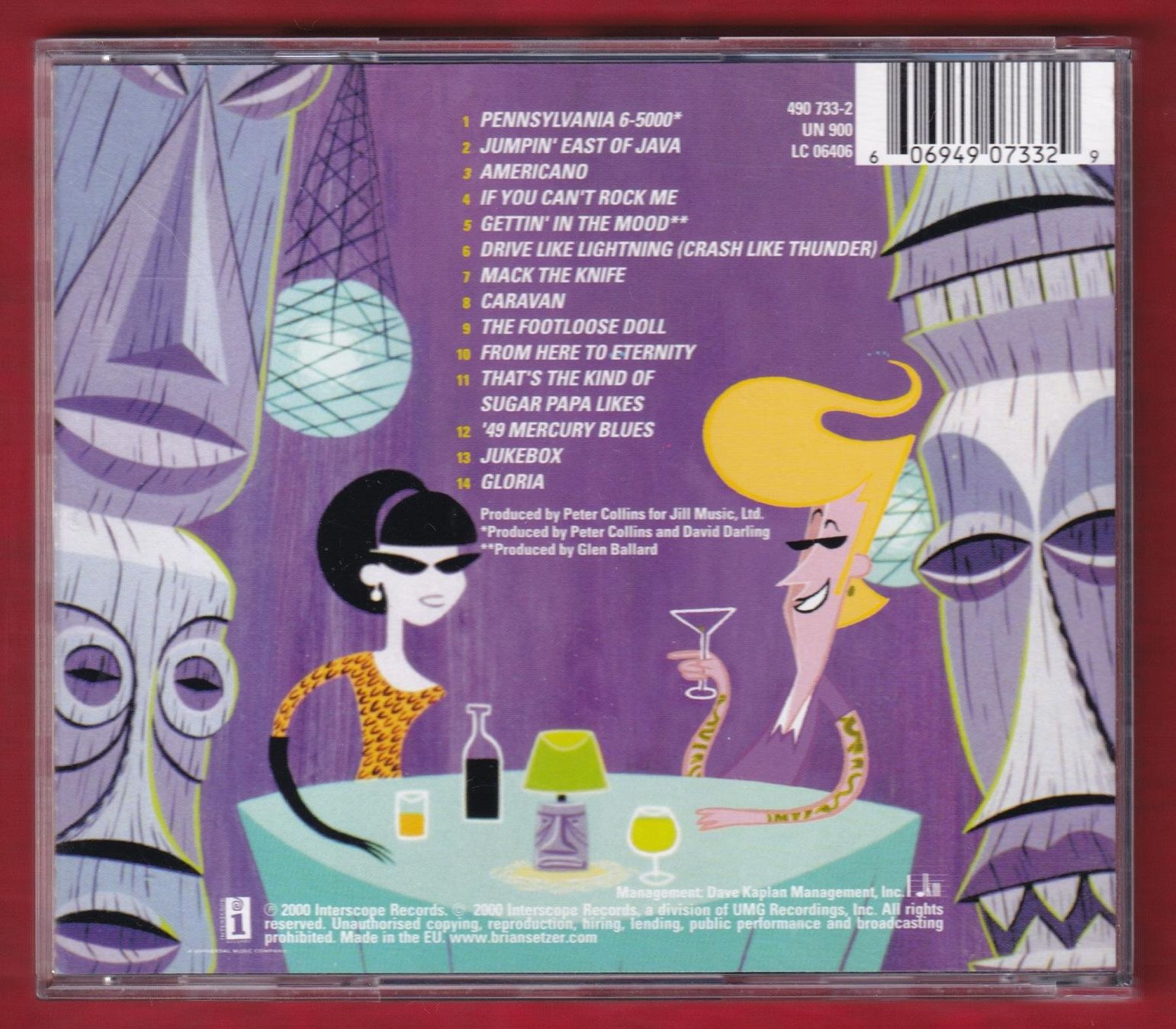 CDs: The Brian Setzer Orchestra - Vavoom! (CD) – Gebraucht aus Zürich von Pfluftl2000 1
