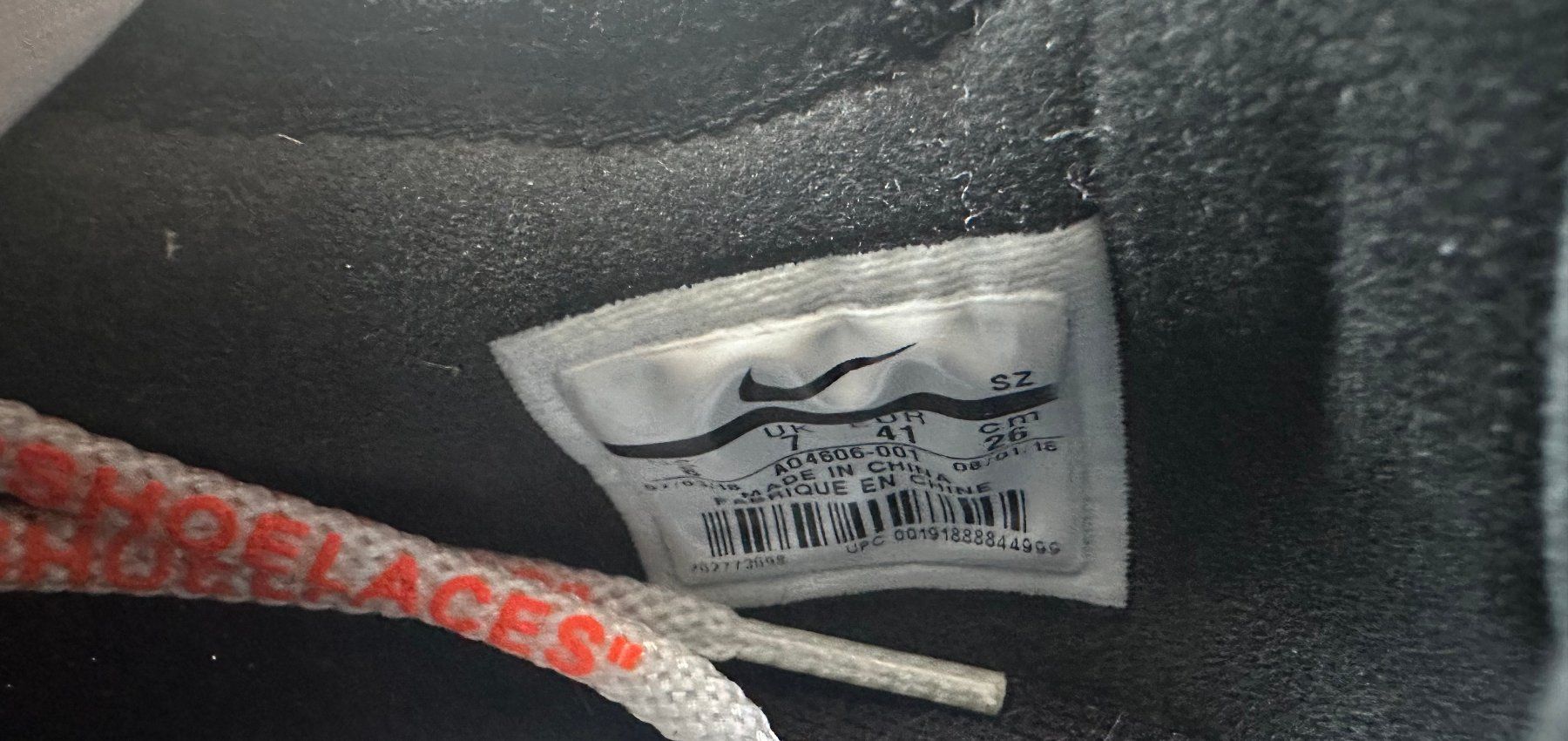Off-White Scarpe da uomo: Nike Air Force 1 x Off White Black – Nuovo (secondo la descrizione) da Rorschacherberg venduto da Dampfwalze22 4