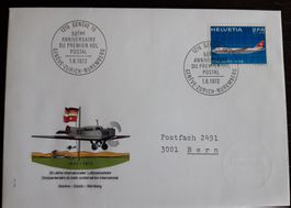 Pro Aero 1972 Ersttagbrief
