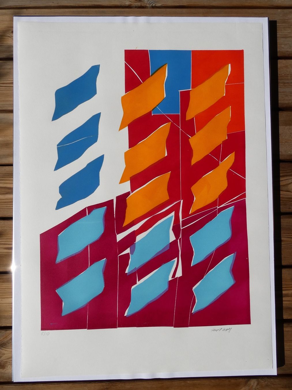 Grafica & Litografie: Lithographie signiert: Kurt Wolf Blatt 5/10 – Usato da Lüchingen venduto da Eeizo