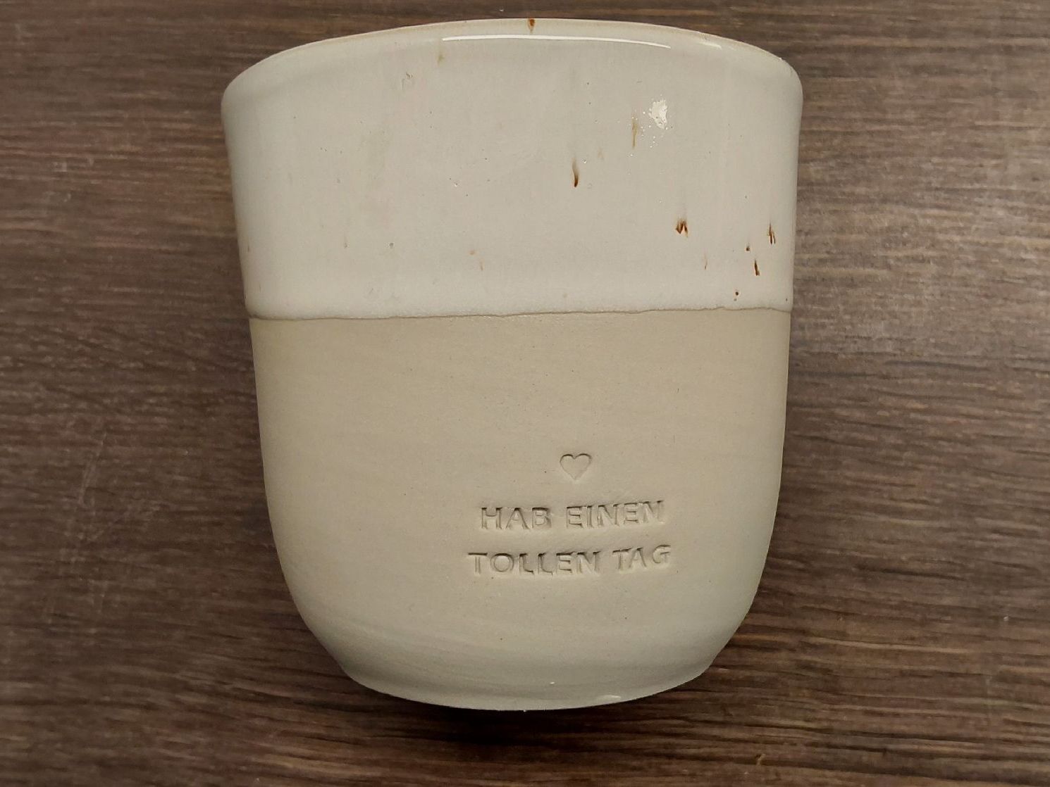 Tasses: Teebecher Eulenschnitt Motiv Toller Tag neu – Neuf avec emballage d'origine à Köniz par scopello12