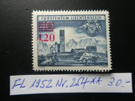 FL 1952 Nr. 254 postfrisch **