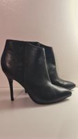 Bottines Pointues Cuir Noir 40 STEVE MADDEN Comme Neuves