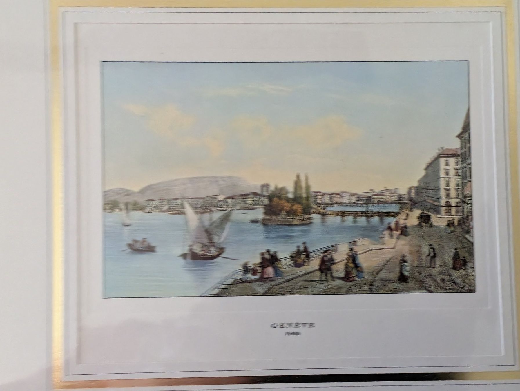 Posters & Illustrations: 6 Kunstdrucke Genf, Schloss Chillon, Sion, Vevey – Neuf avec emballage d'origine à Aeugst am Albis par Andyw 6
