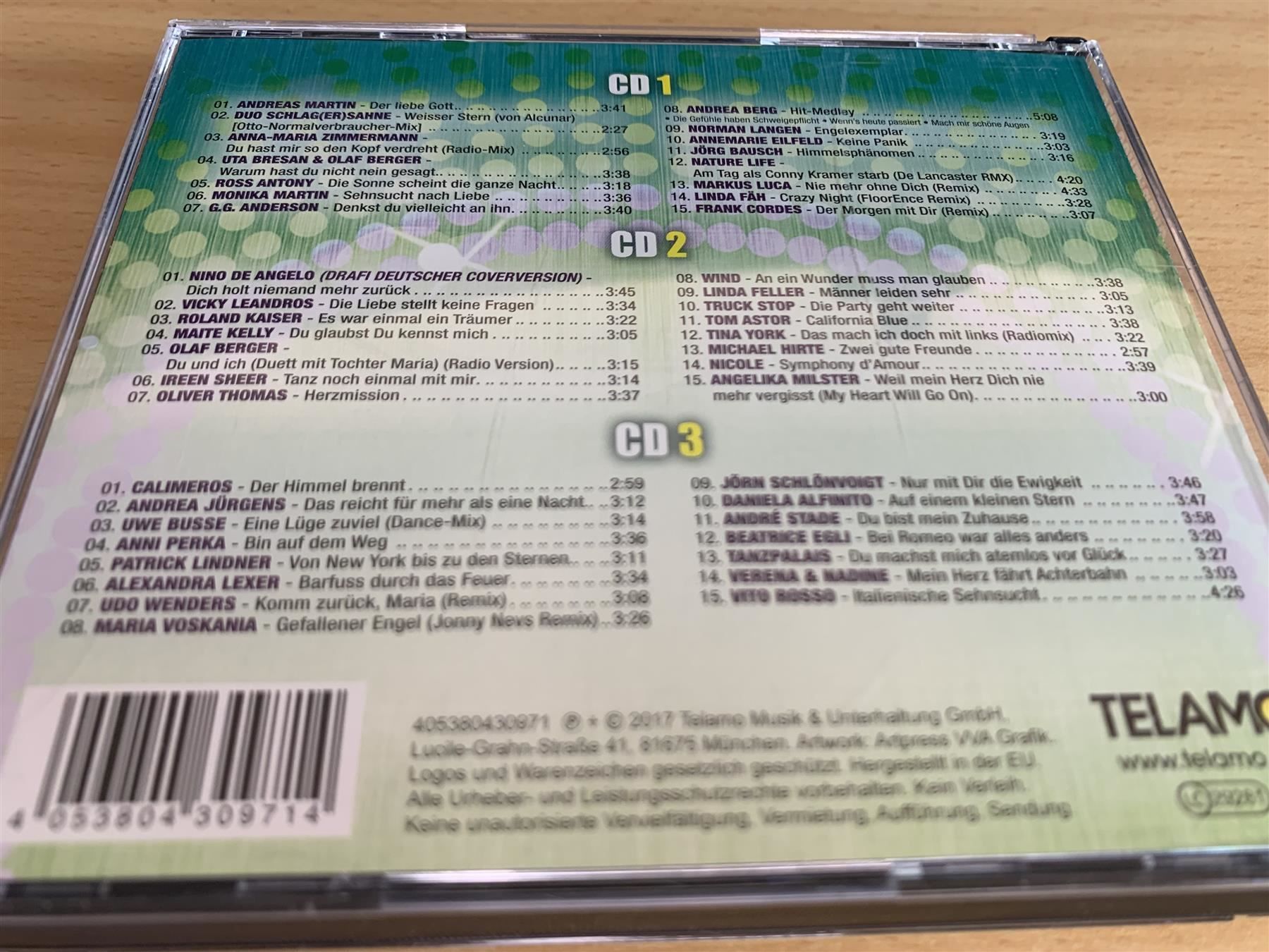 CD: Die Hit-champions Des Schlagers  - 3 CD – Usato da Rikon im Tösstal venduto da Alpenmutz 1