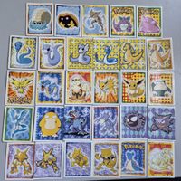 Pokémon sammlung Vintage Merlin stickers Raritat