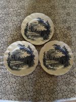 3x Johnson Bros. "Haddon Hall" Teller – Made in England 