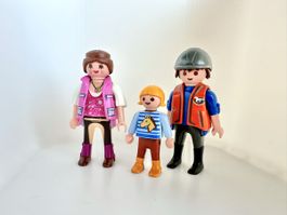PLAYMOBIL Reiterfamilie – 3 Figuren · Eltern & Kind