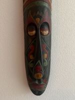 Holzmaske aus Indonesien - Wanddekoration