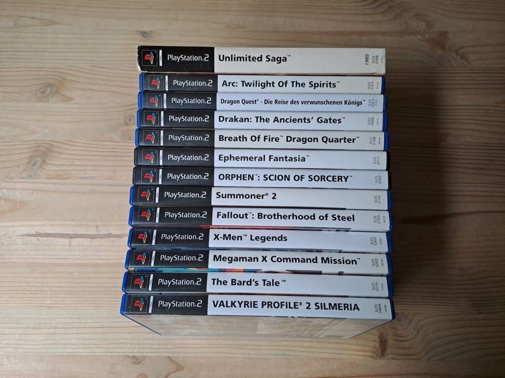 RPG Rollenspiele Sammlung: 13 Playstation 2 PS2 Games (Gebraucht) in ...