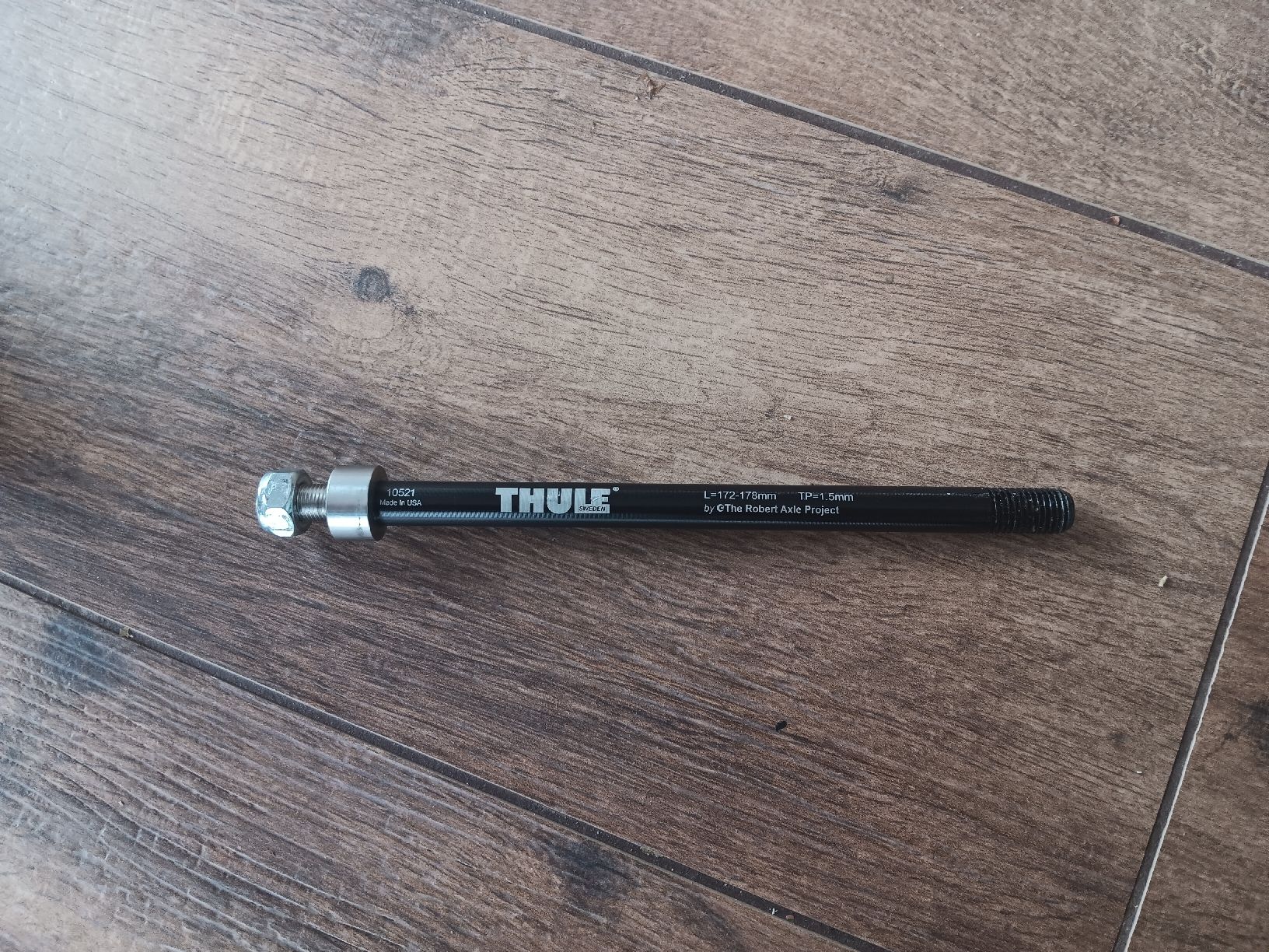 Thule Ersatzteile: Thule Achse 10521 L=172-178mm TP=1.5mm – Gebraucht aus Rothenthurm von DonMuss