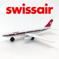 Swissair Flugzeug Modell ca. 10 cm Swiss