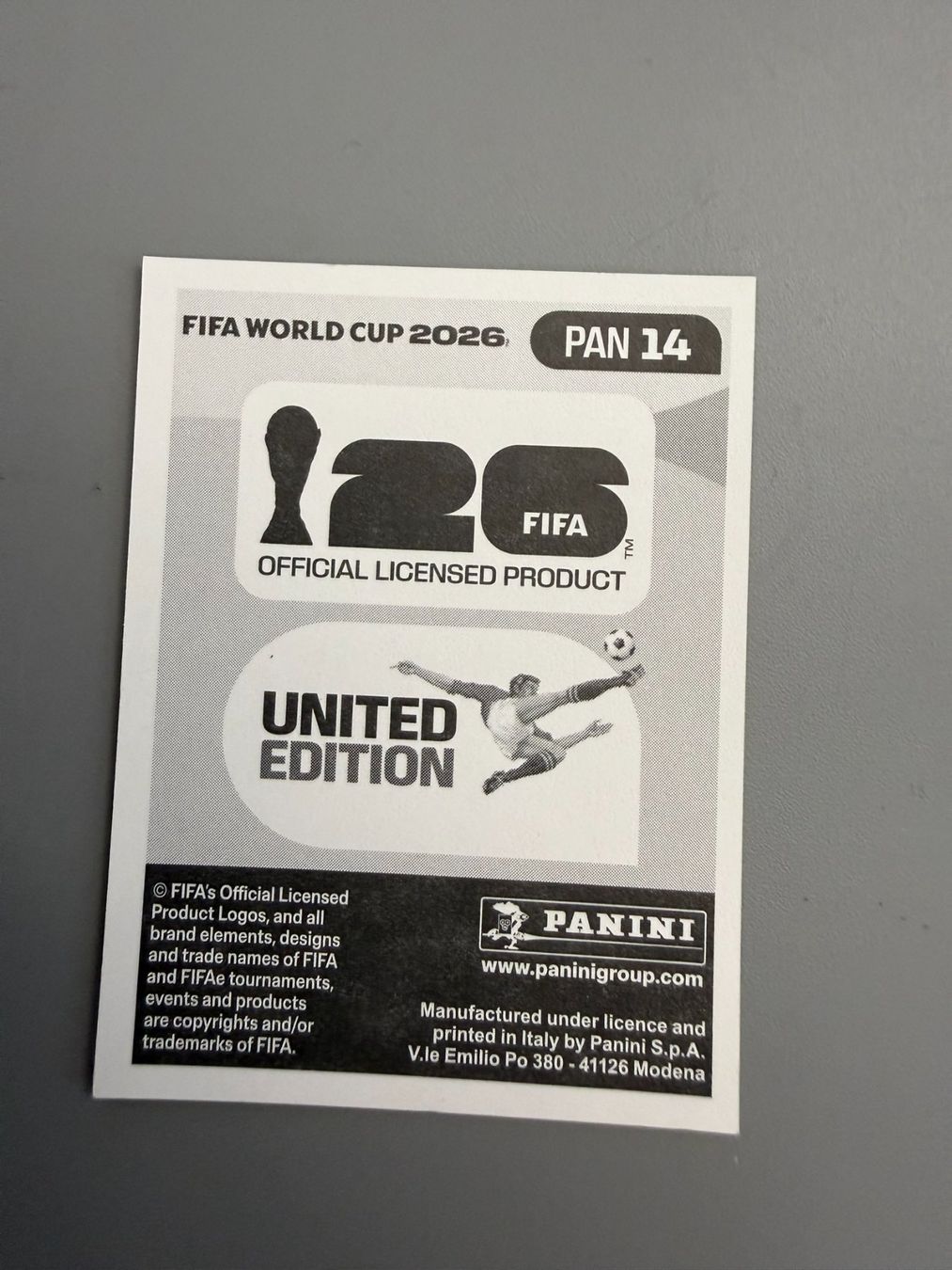 Panini Cartes à collectionner: Panini Edgar Barcenas Pan14 – D'occasion à Liebefeld par Ronaldo-1996 1