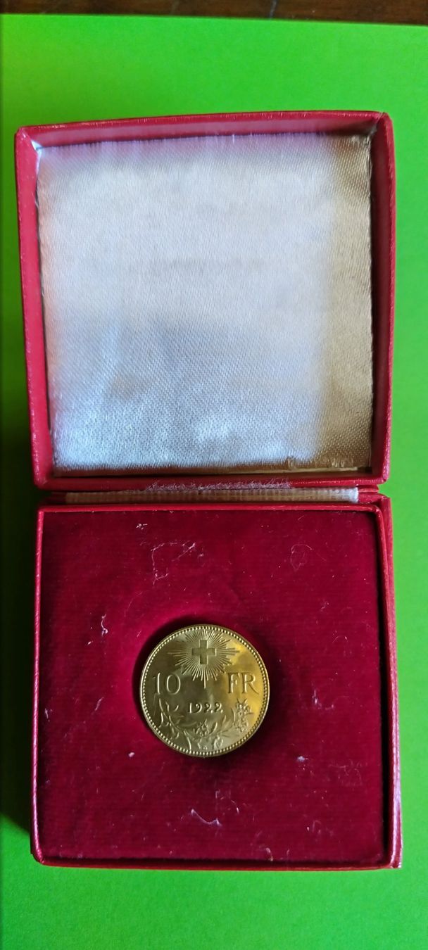 Tutti le monete: Goldvreneli 10 Fr. – Nuovo e nell'imballaggio originale da Rothrist venduto da Sheriff94