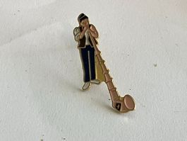 1 Pin Alphornbläser