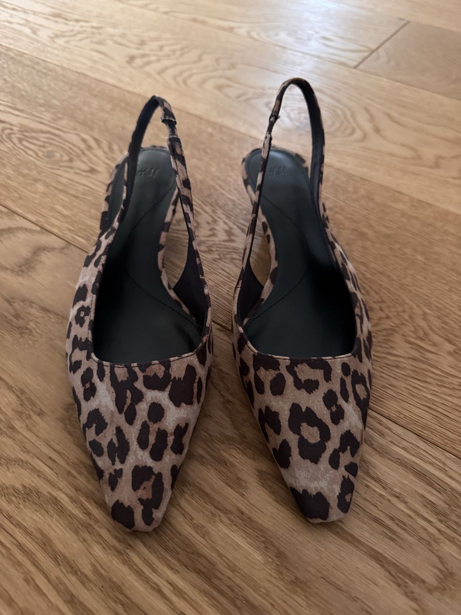 H&M Damenschuhe: Slingbacks leopard gr 37 – Neu (gemäss Beschreibung) aus Cham von jenny0421 1