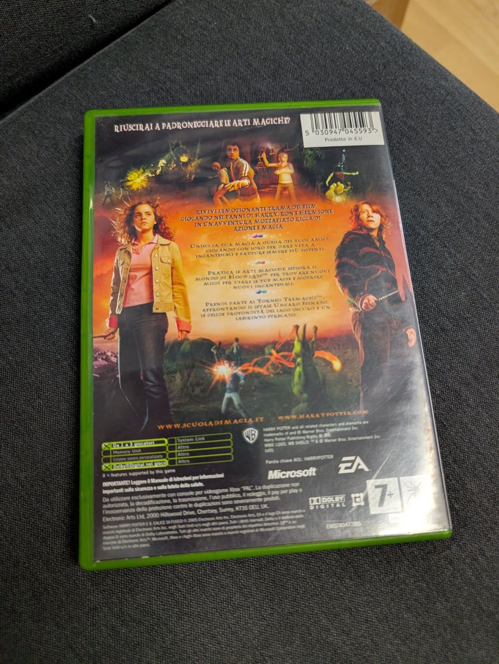 Spiele: Harry Potter e il calice di fuoco Microsoft xbox – Gebraucht aus Giubiasco von Ticinerd 1