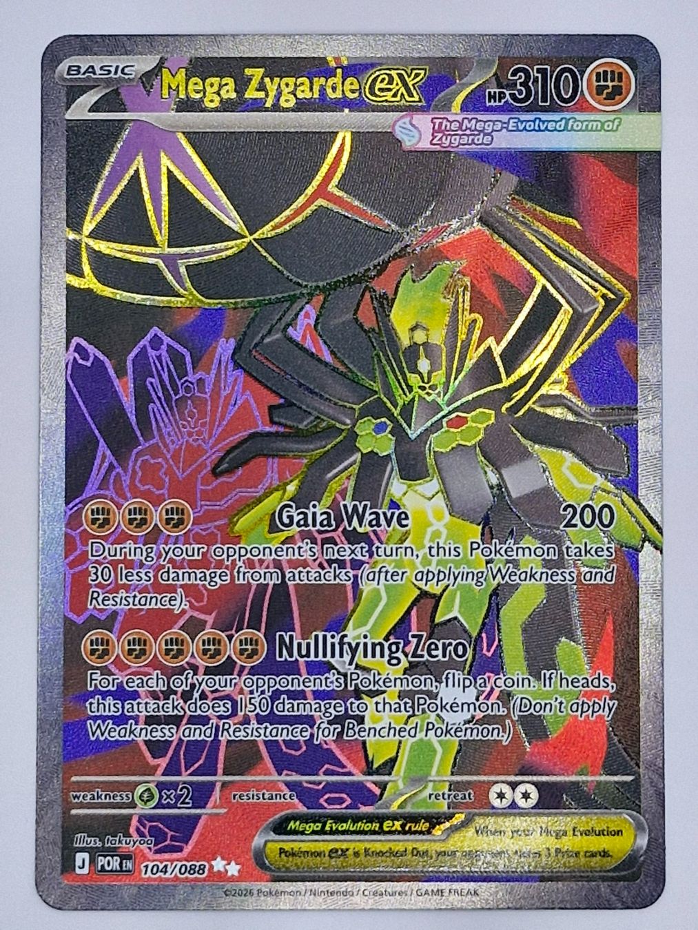 Pokémon Carte collezionabili: Mega Zygarde EX / Perfect Order / POR 104 – Nuovo (secondo la descrizione) da Arni AG venduto da PokemonCardsStore