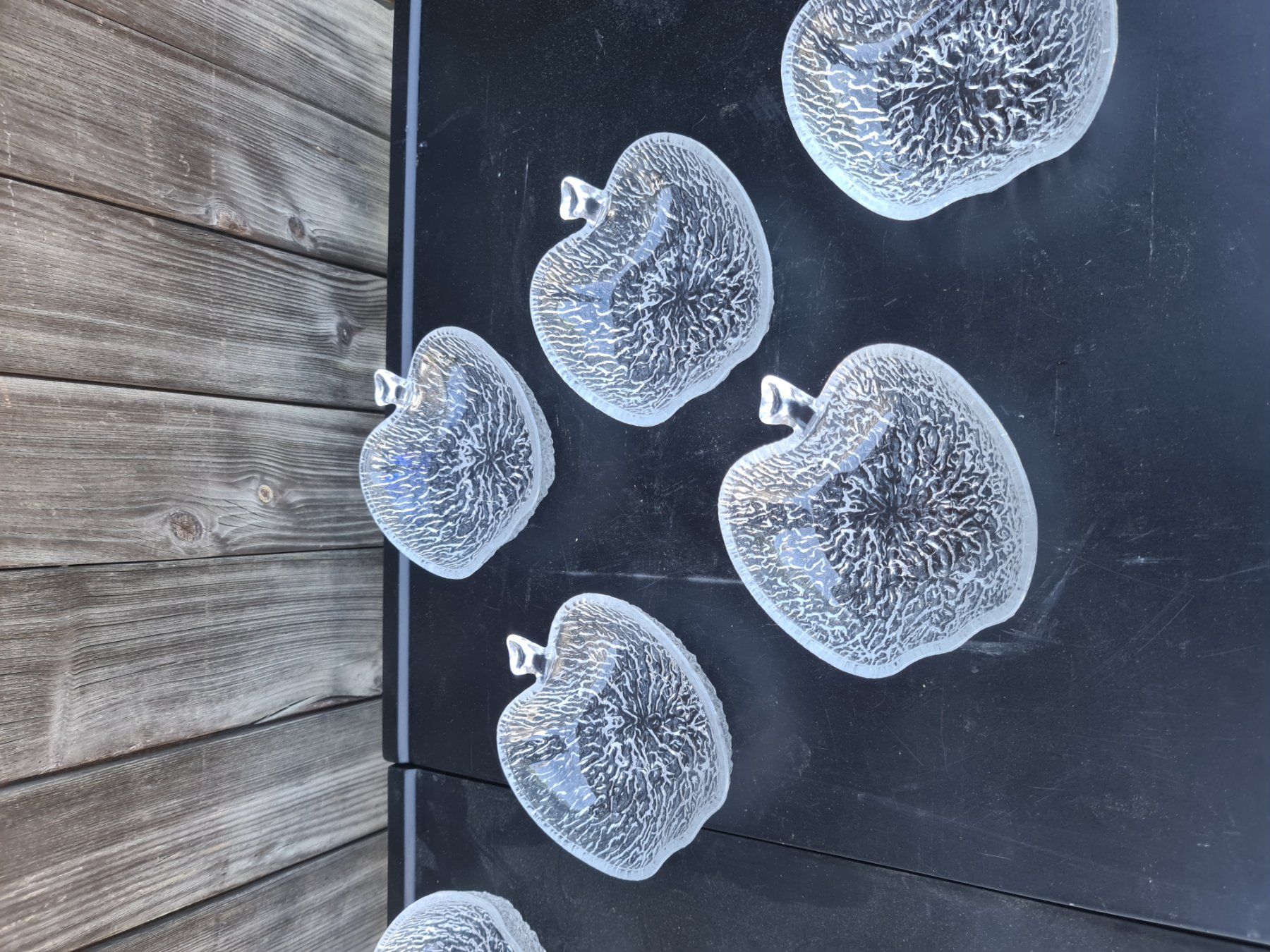 Ciotole: Glas-Schalen Apfelform, 7er Set – Usato da Niederlenz venduto da DaveDasWahnsinn 2