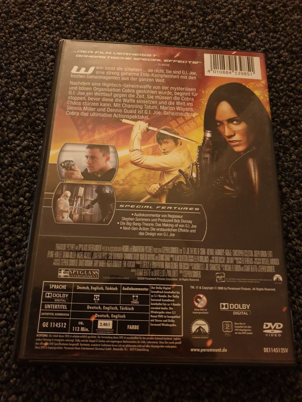 Tutti i DVDs: G.I.JOE (2573) – Usato da Ruswil venduto da M71 1