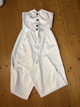 Striped Jumpsuit - Elegant Summer Style, Size XS