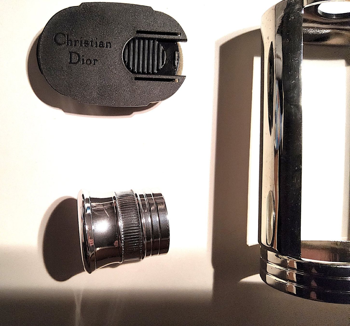 Dior Flacons: Seltener versilberter Flacon-Halter DIOR EAU SAUVAGE – Gebraucht aus Thalwil von freespirit-kev 3