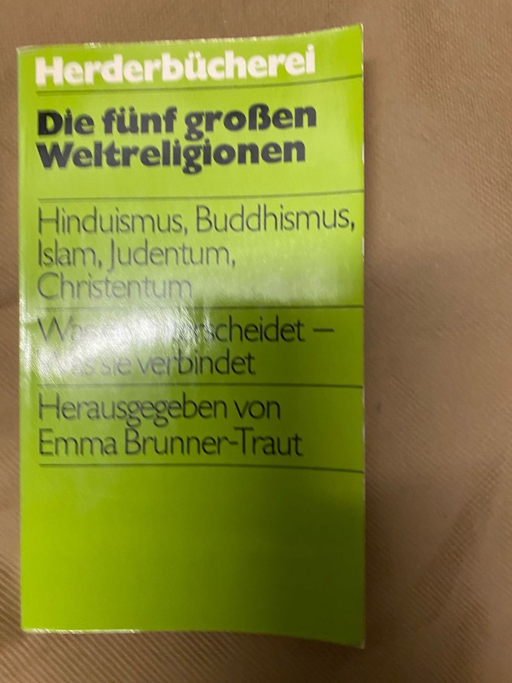 Libri: Die fünf grossen Weltreligionen – Usato da Lüchingen venduto da LIDB