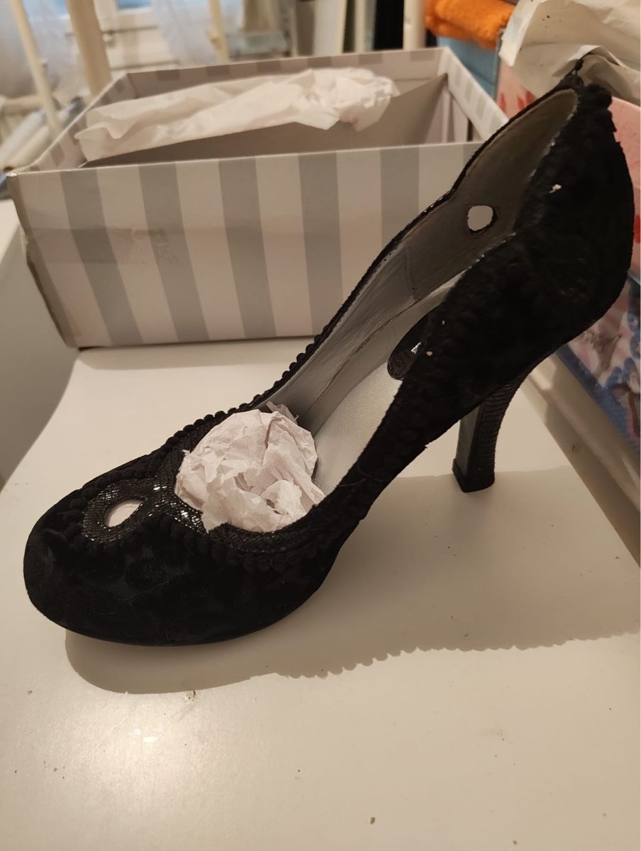 Damenschuhe: Schuhe Ruby Shoo Miley Schwarz Samt Grösse 37 – Neu (gemäss Beschreibung) aus Zürich von tos_mht7 4