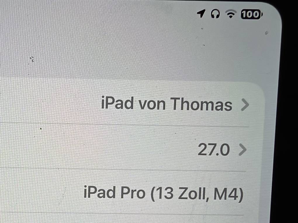 Apple Tablet PC: Apple iPad Pro 13 M4, 2 TB – Usato da Luzern venduto da Lightrooms 4