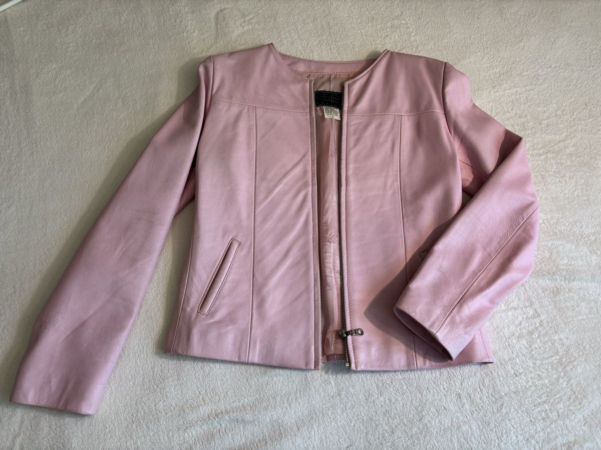 Giacche: Pink leather jacket – Usato da Gersau venduto da Hedgie21