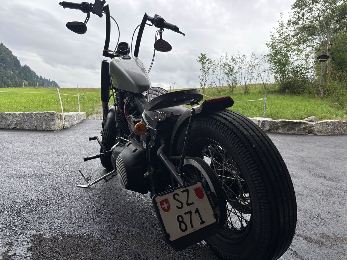 Harley-Davidson Chopper: Harley Bobber Style ab MFK 1690 ccm – Usato da Unteriberg venduto da Aukver 2