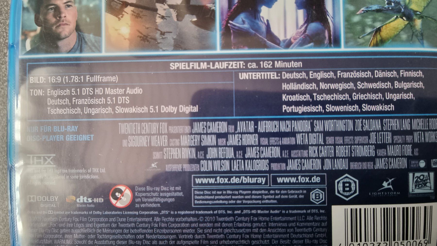 Tutti i DVDs: Blu Ray - Avatar - James cameron – Usato da Oetwil am See venduto da fineli2 1